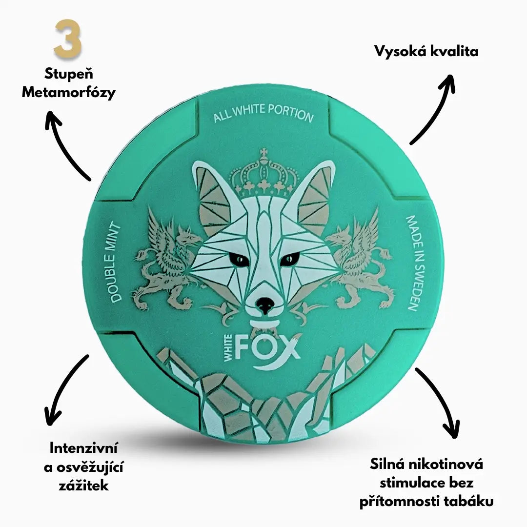 White Fox Double Mint 15 g