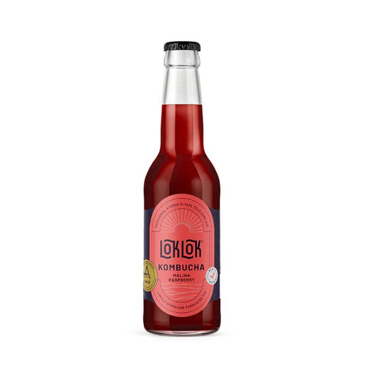 Loklok kombucha Malina 330ml