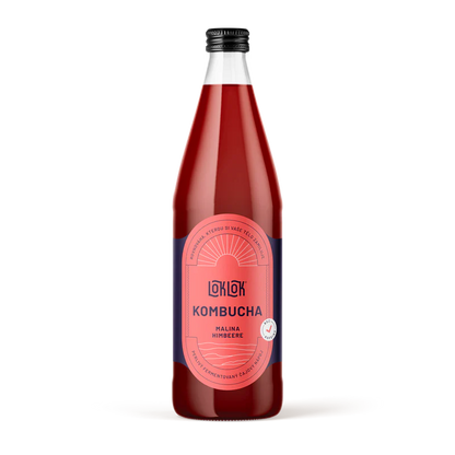 Loklok kombucha Malina 750ml