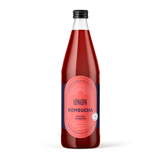 Loklok kombucha Malina 750ml