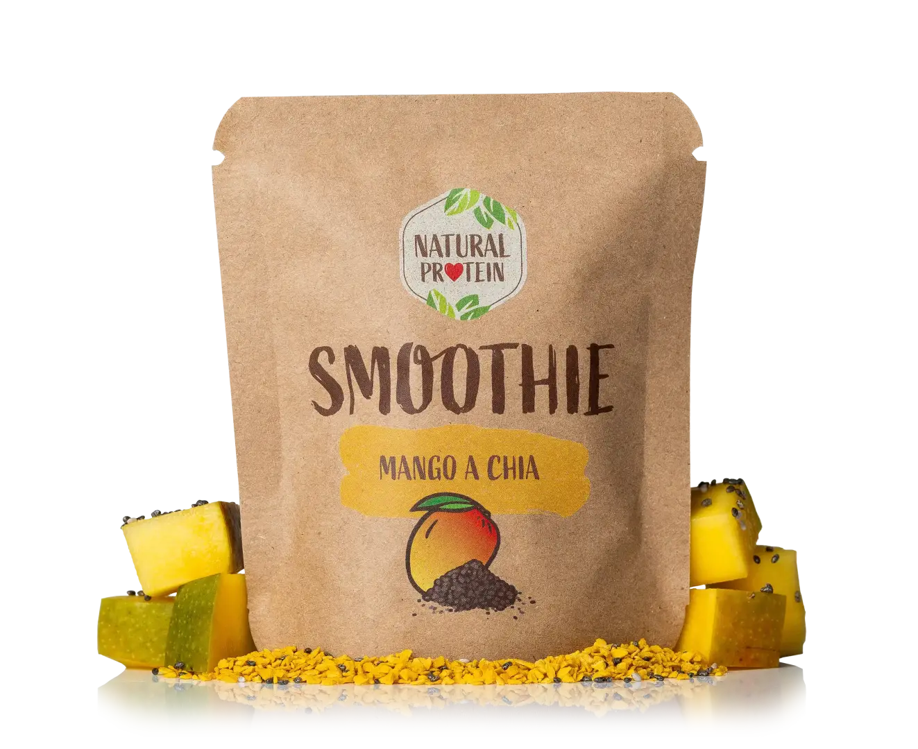 NaturalProtein Smoothie - Mango a Chia (20 g)