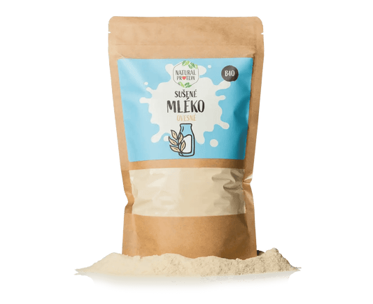 NaturalProtein Sušené ovesné mléko BIO (550 g)