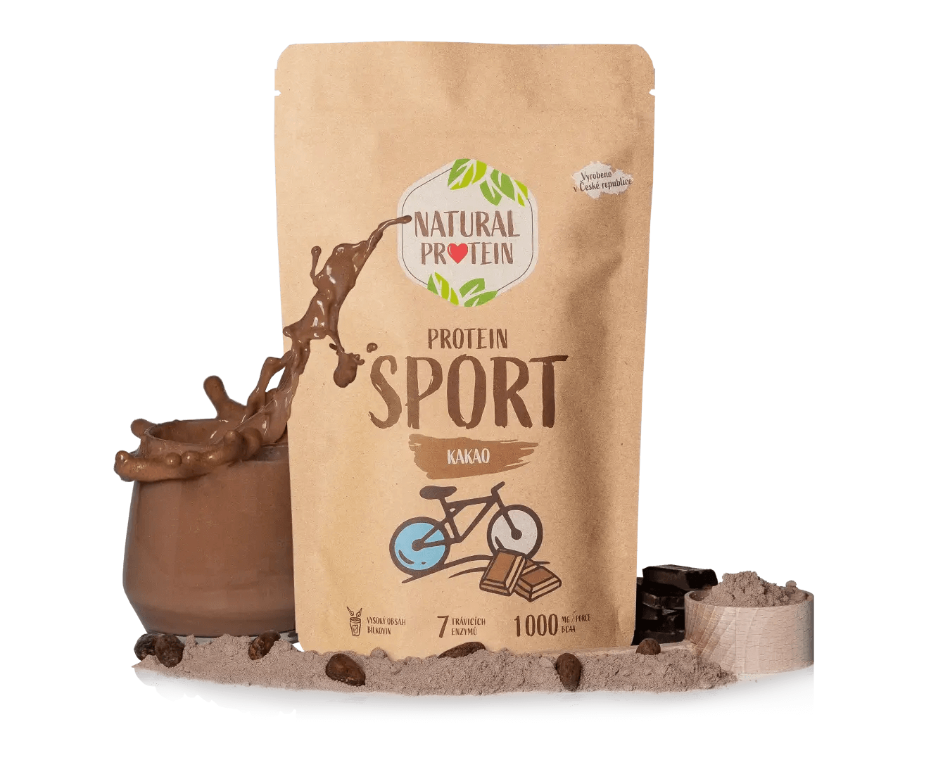 NaturalProtein Sport - Kakao (350 g)