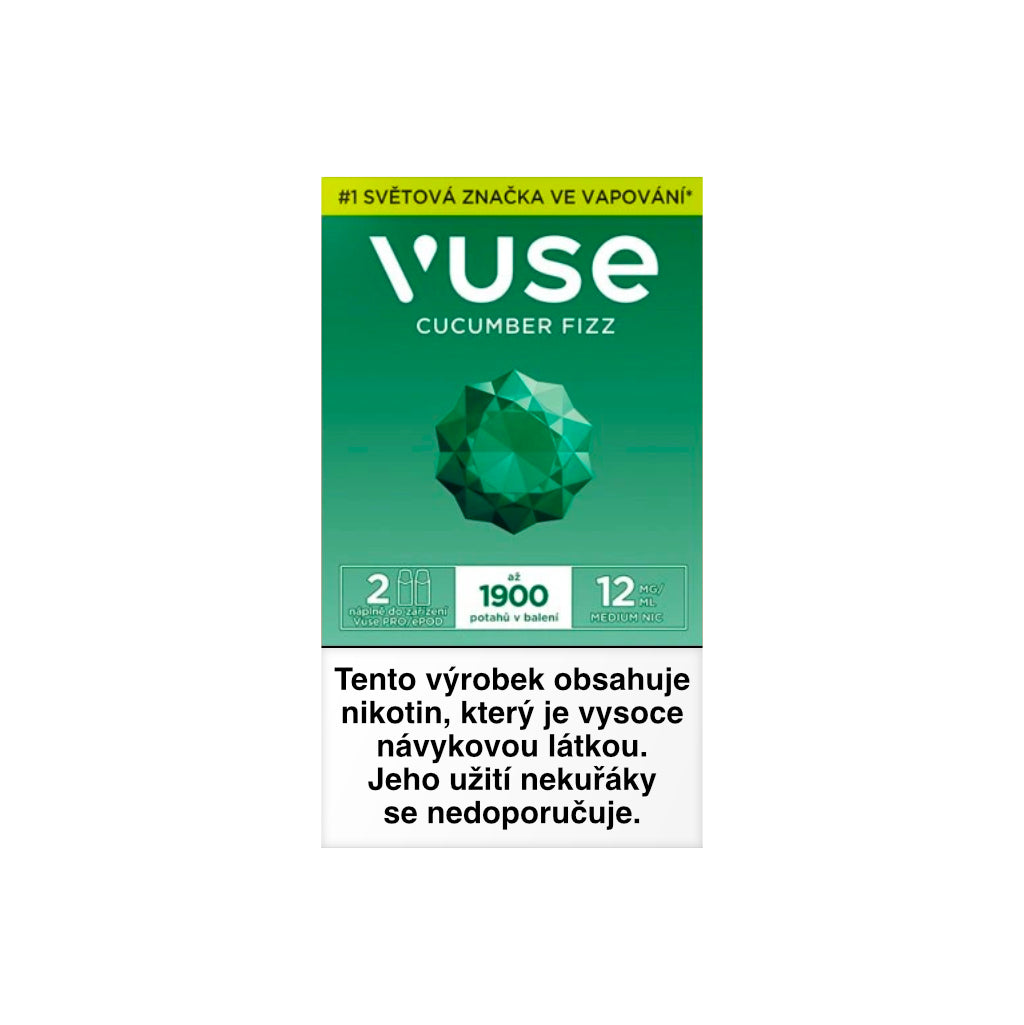 Vuse epod cucumber fizz 12 mg